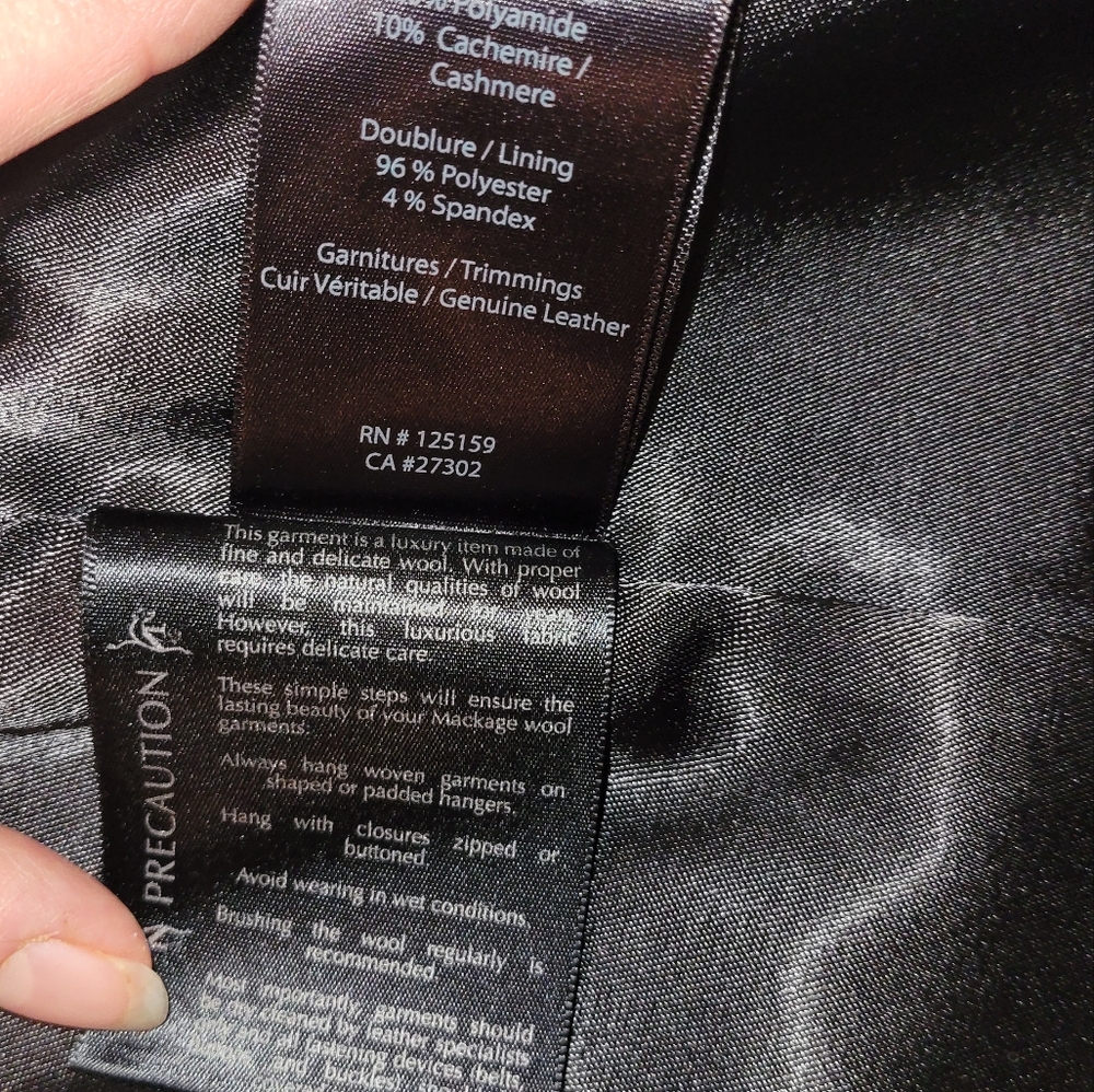 Mackage wool jacket - Picture 6 of 6